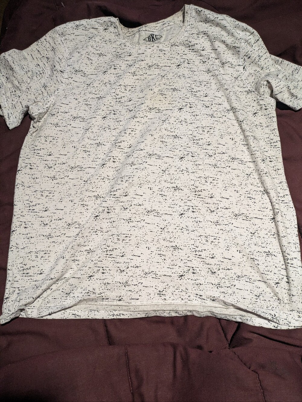 BKC Speckled Aesthetic Tee‎ - Clean & Classic 🖤